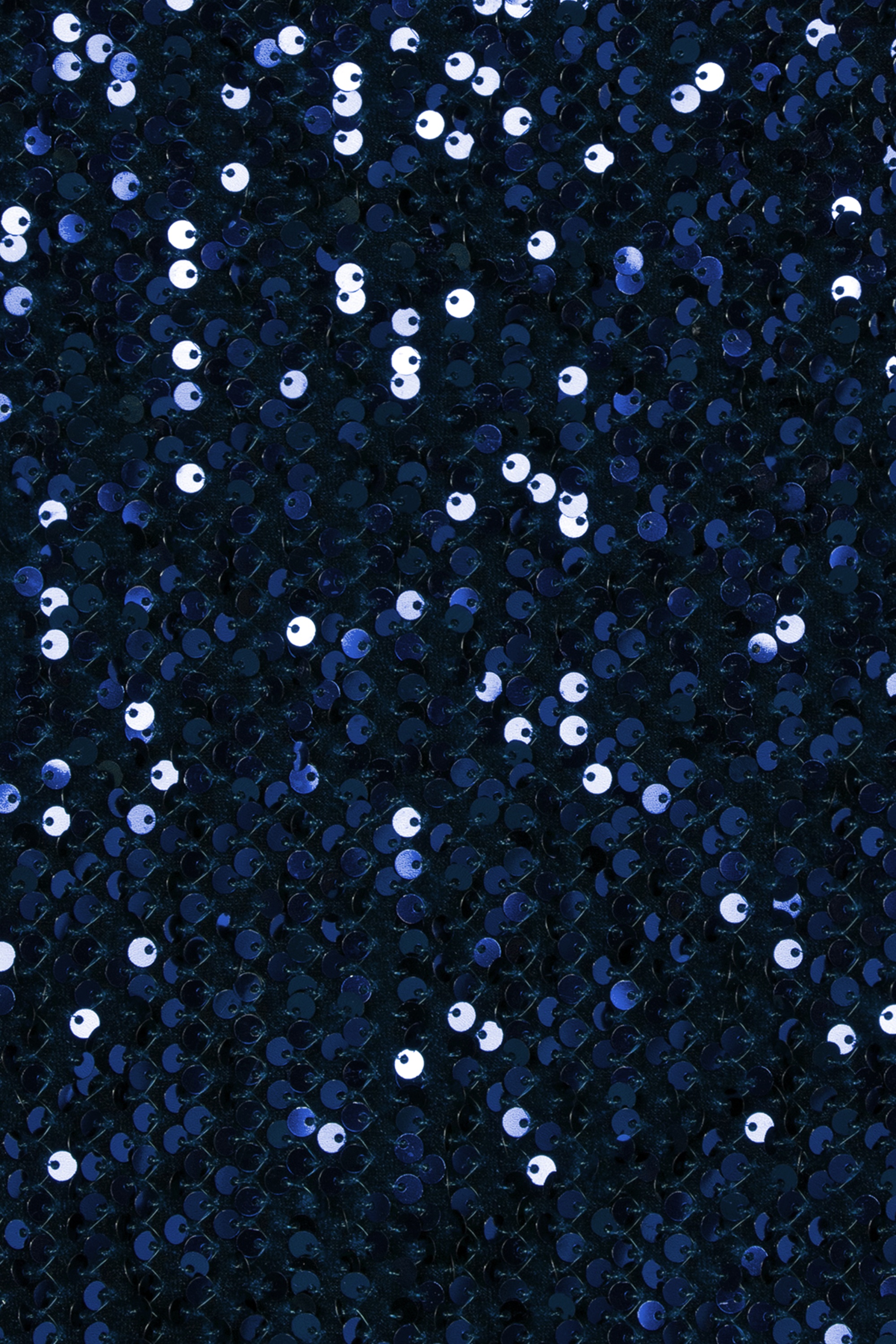 Vintage Chic for Topvintage - Topvintage exclusive ~ Selene pailletten a-lijn rok in marineblauw  2