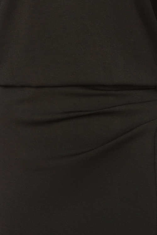 K-Design - Demi jurk in zwart 2