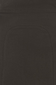 Miss Candyfloss - Enora Sadie trompetrok in donkerbruin 3