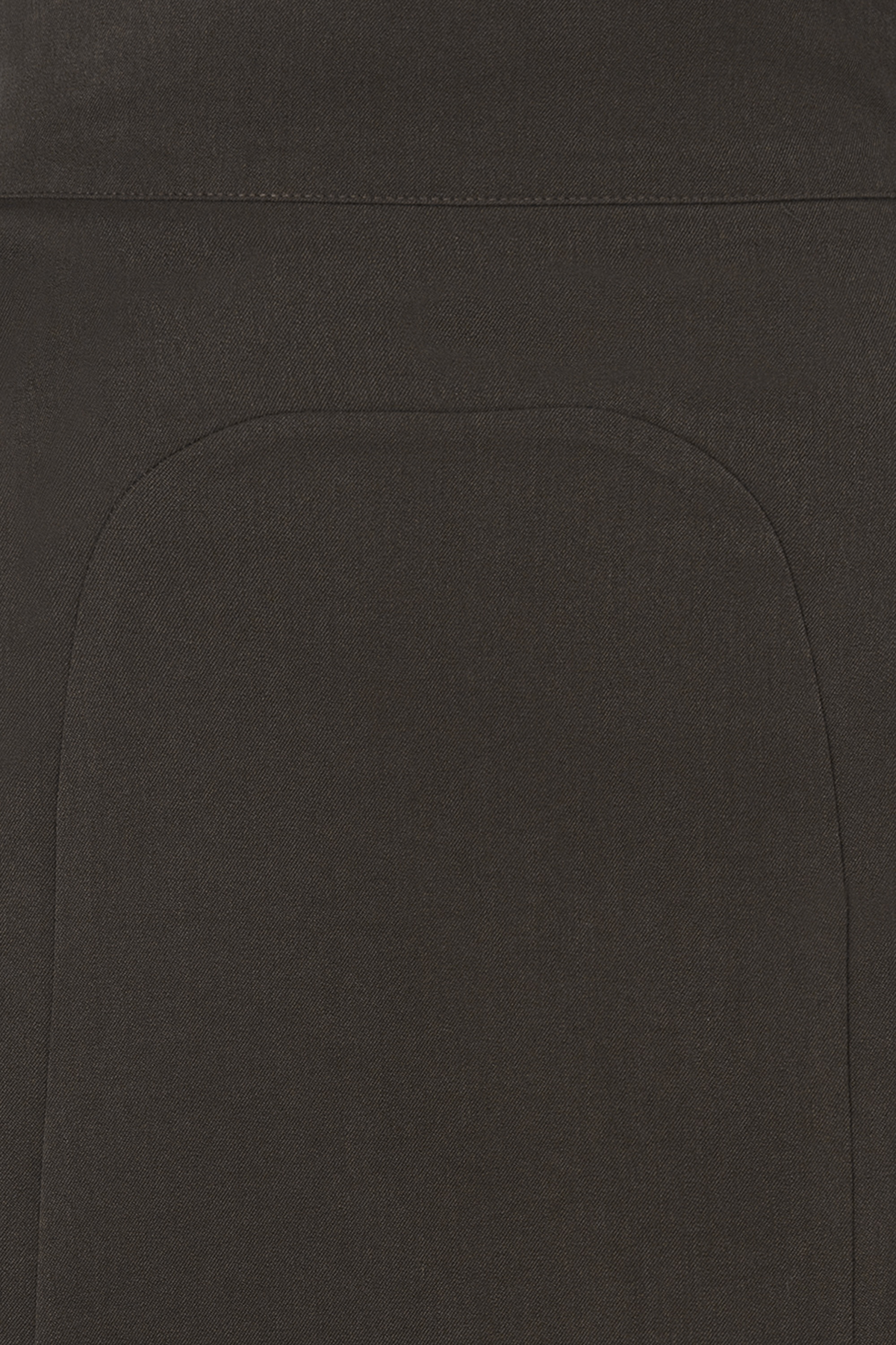 Miss Candyfloss - Enora Sadie trompetrok in donkerbruin 3