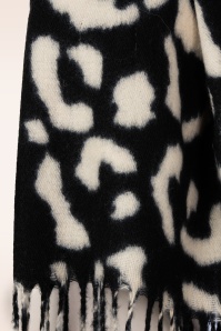 Smashed Lemon - Mina sjaal in zwart en wit 2