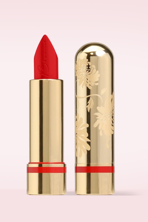 Bésame Cosmetics - Classic Colour lippenstift in red hot red