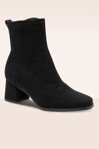 Tamaris - Mathilde Comfort enkellaarsjes in zwart 3