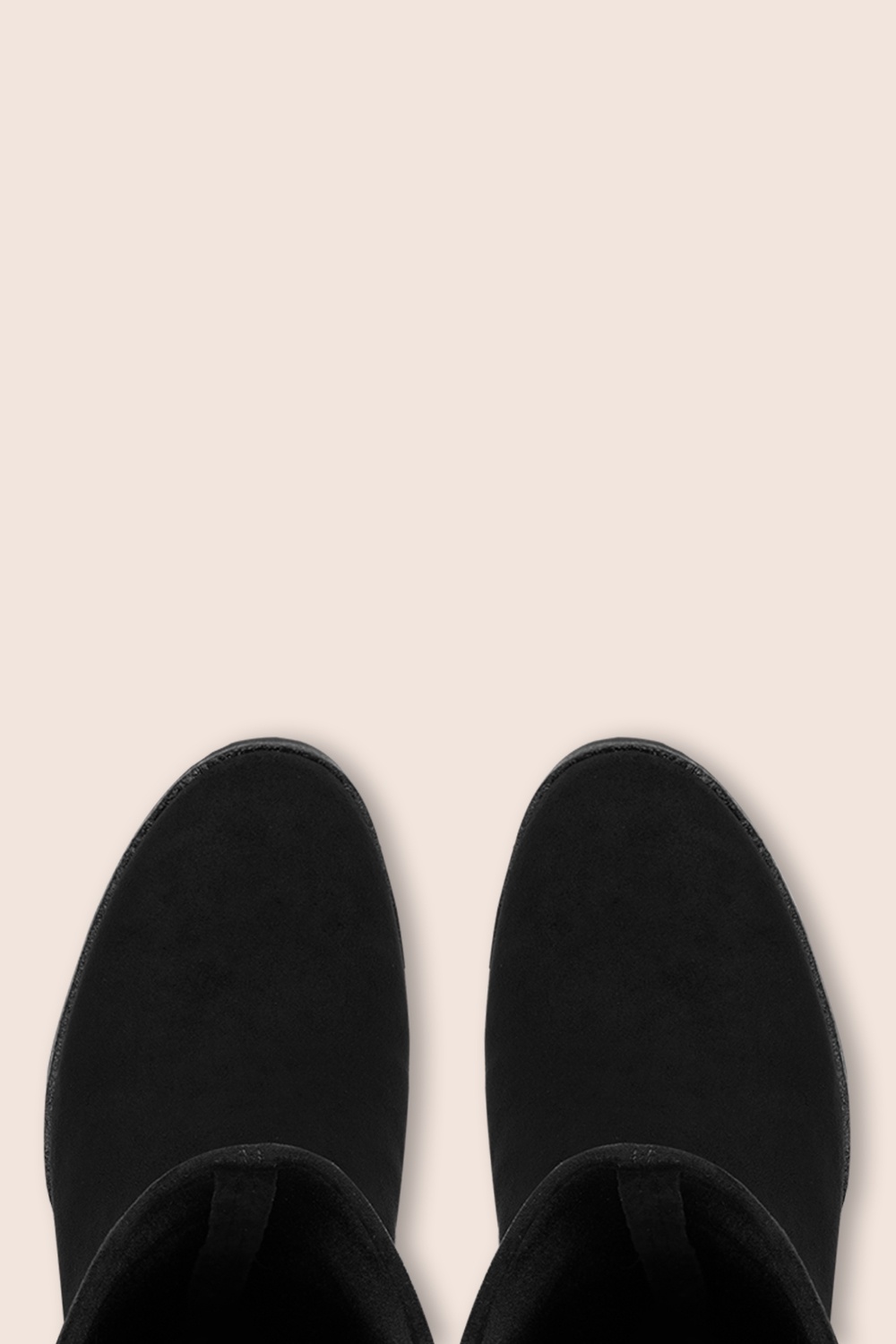 Jana Shoes - Cady Softline Vegan kniehoge laarzen in zwart 2