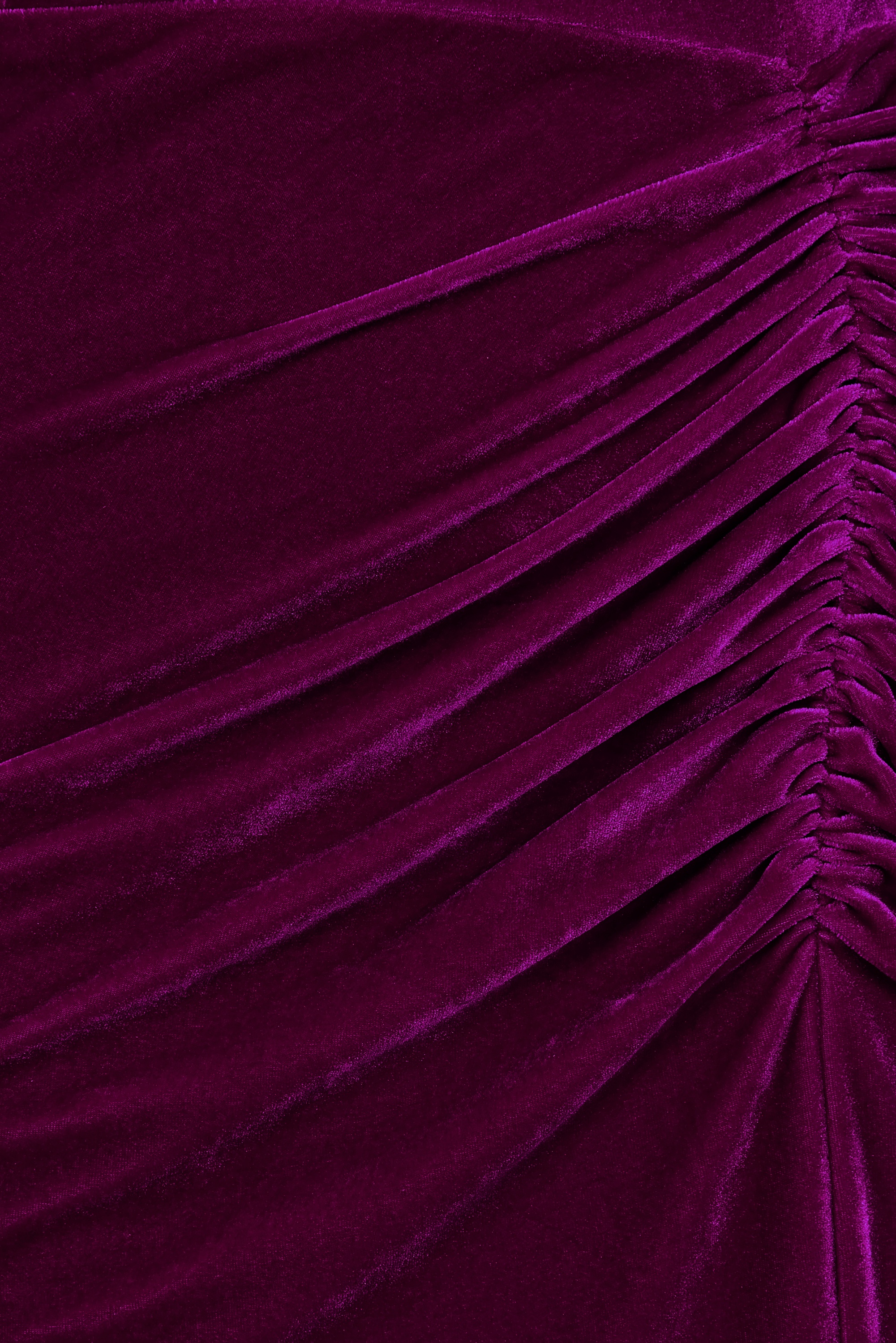 Vintage Diva  - Elvira maxi jurk in bordeauxrood 5