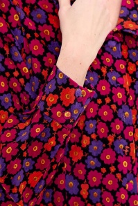 Princesse Nomade  - Victoire Mary corduroy blouse in multi 3