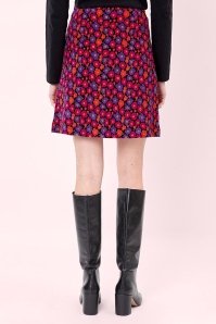 Princesse Nomade  - Linette Mary corduroy rok in multi 3