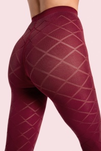 Fiorella - Fusil panty in kersenrood 2