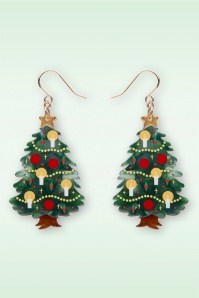 Erstwilder - Christmas Tree Centre-Piece Drop oorbellen