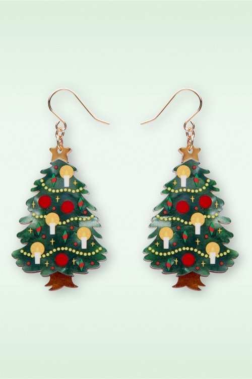 Erstwilder - Christmas Tree Centre-Piece Drop oorbellen