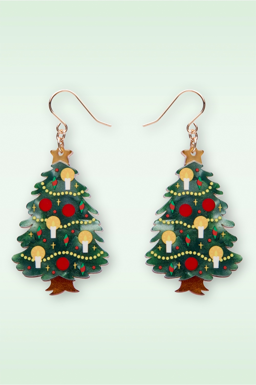 Erstwilder - Christmas Tree Centre-Piece Drop oorbellen