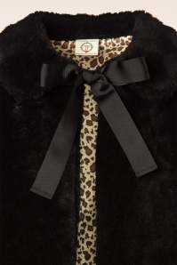 Banned Retro - Rock n Roll Swing bontjas in zwart 3