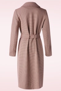 Banned Retro - Parka Please Coat in Multicheck Houndstooth 4