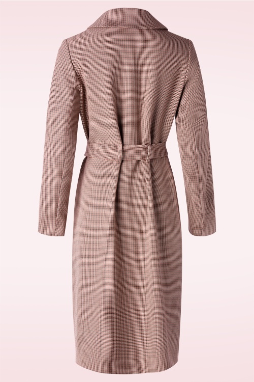 Banned Retro - Parka Please Coat in Multicheck Houndstooth 4