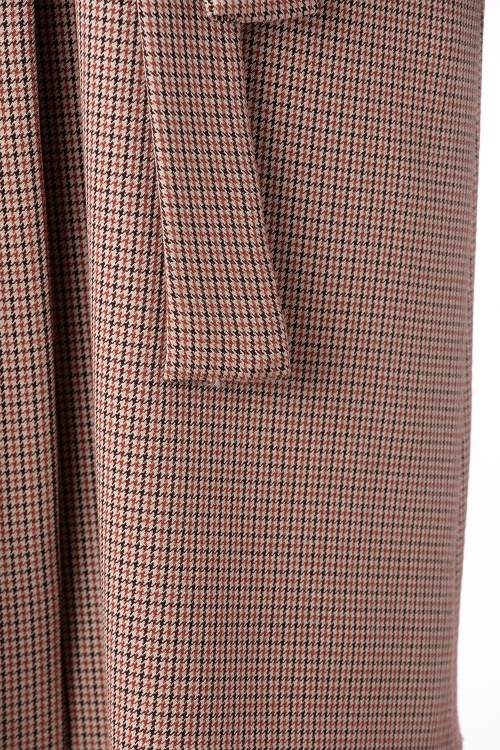 Banned Retro - Parka Please Coat in Multicheck Houndstooth 3