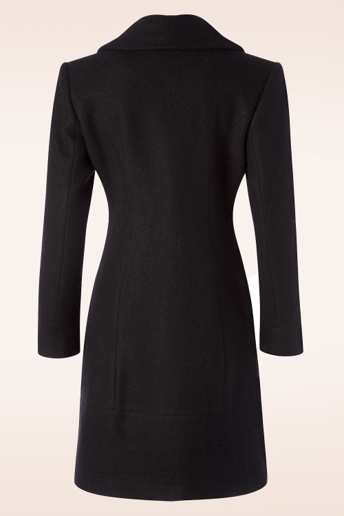 Banned Retro - Rockende jas in zwart 2