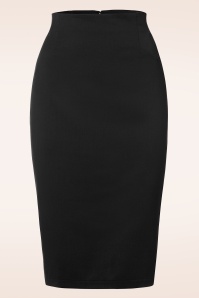 Banned Retro - Paula pencilrok in zwart 2