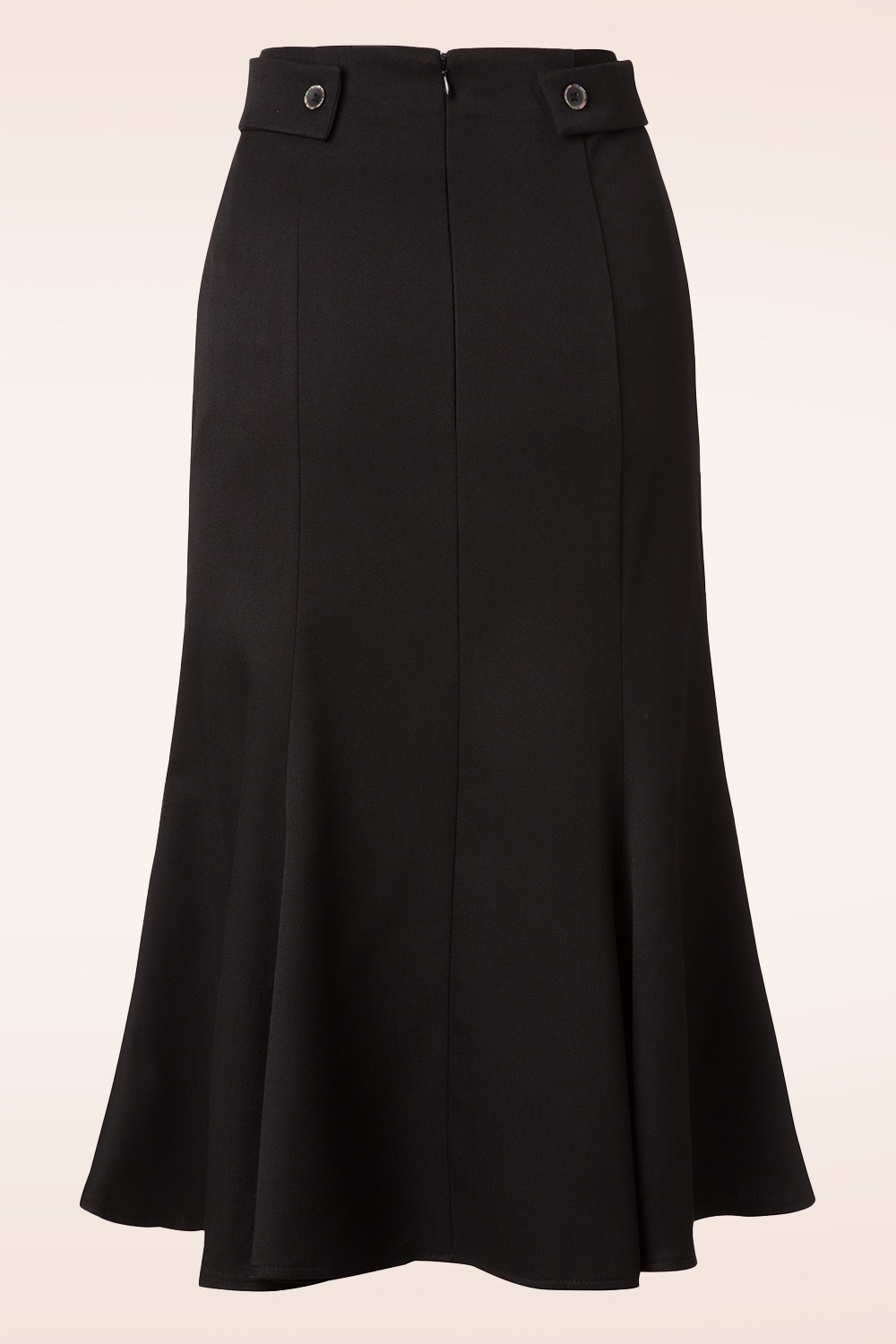 Banned Retro - Elegantie rok in zwart 3