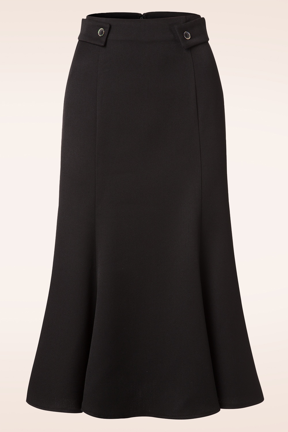 Banned Retro - Elegantie rok in zwart 2