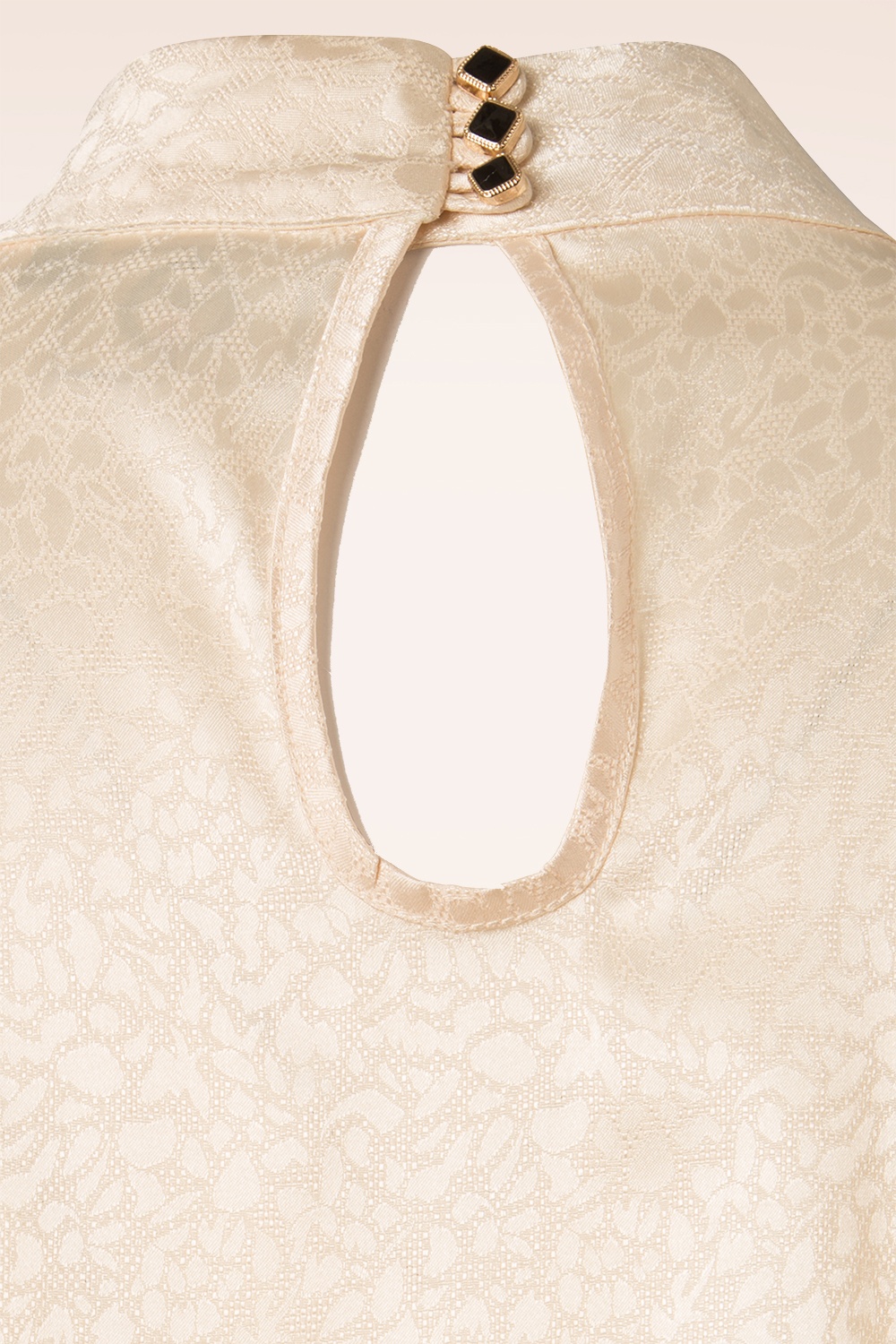 Banned Retro - Natalieblouse in crème 3