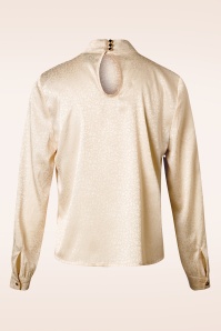 Banned Retro - Natalieblouse in crème 2