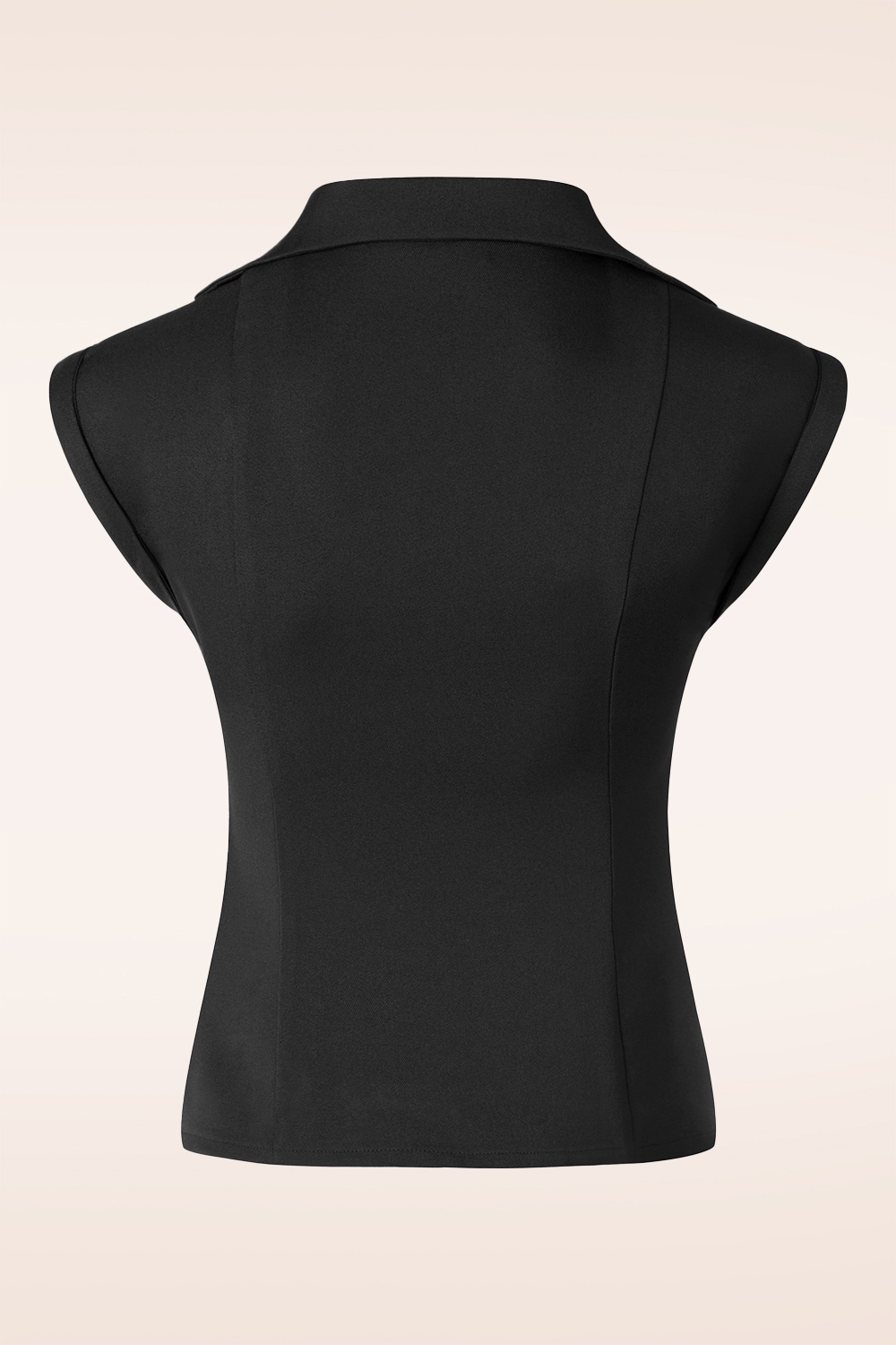 Banned Retro - Dream Master blouse met korte mouwen in zwart 2