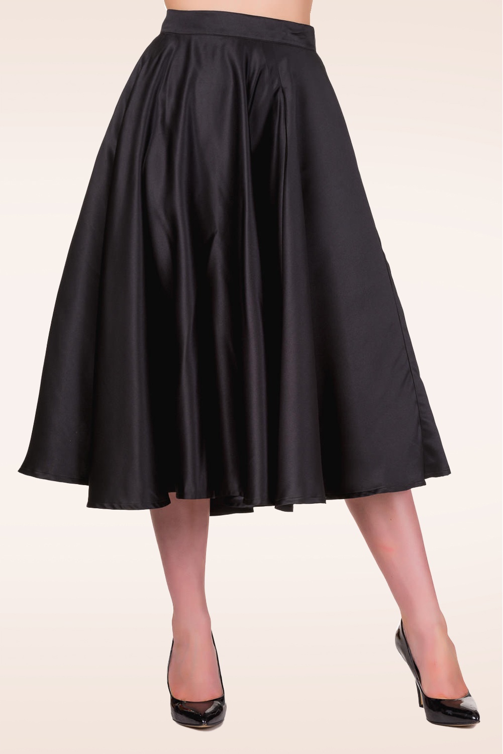 Banned Retro - Miracles swing rok in zwart