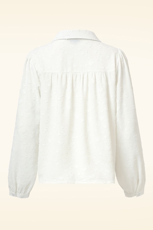 Smashed Lemon - Love Me Now blouse in wit 5