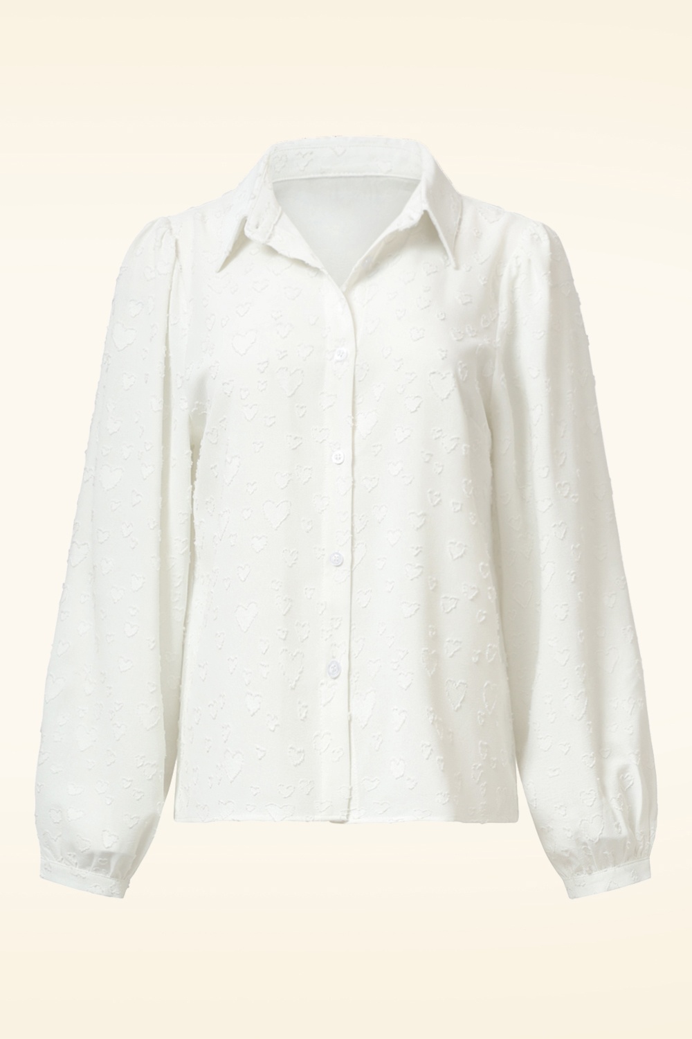 Smashed Lemon - Love Me Now blouse in wit 2