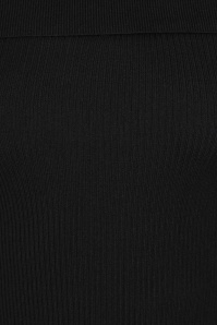 Glamorous - Serena gebreide midi jurk in zwart 5