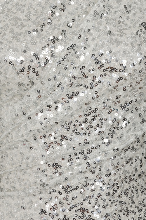 Glamorous - Moonlight Glam maxi jurk in zilver 4