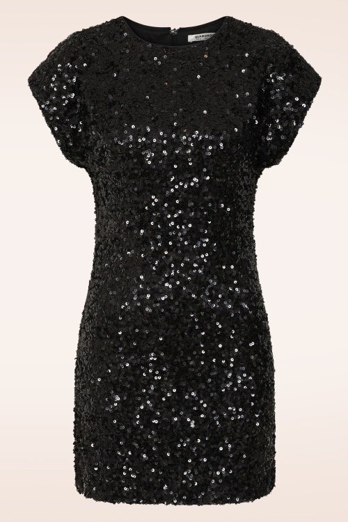 Glamorous - Midnight Glam mini-jurk in zwart 2