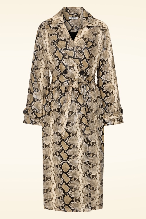 Glamorous - Sarah Venom trenchcoat in beige 2