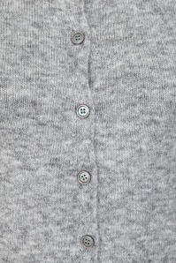 Glamorous - Stone Sugar gebreid vestje in grijs 3