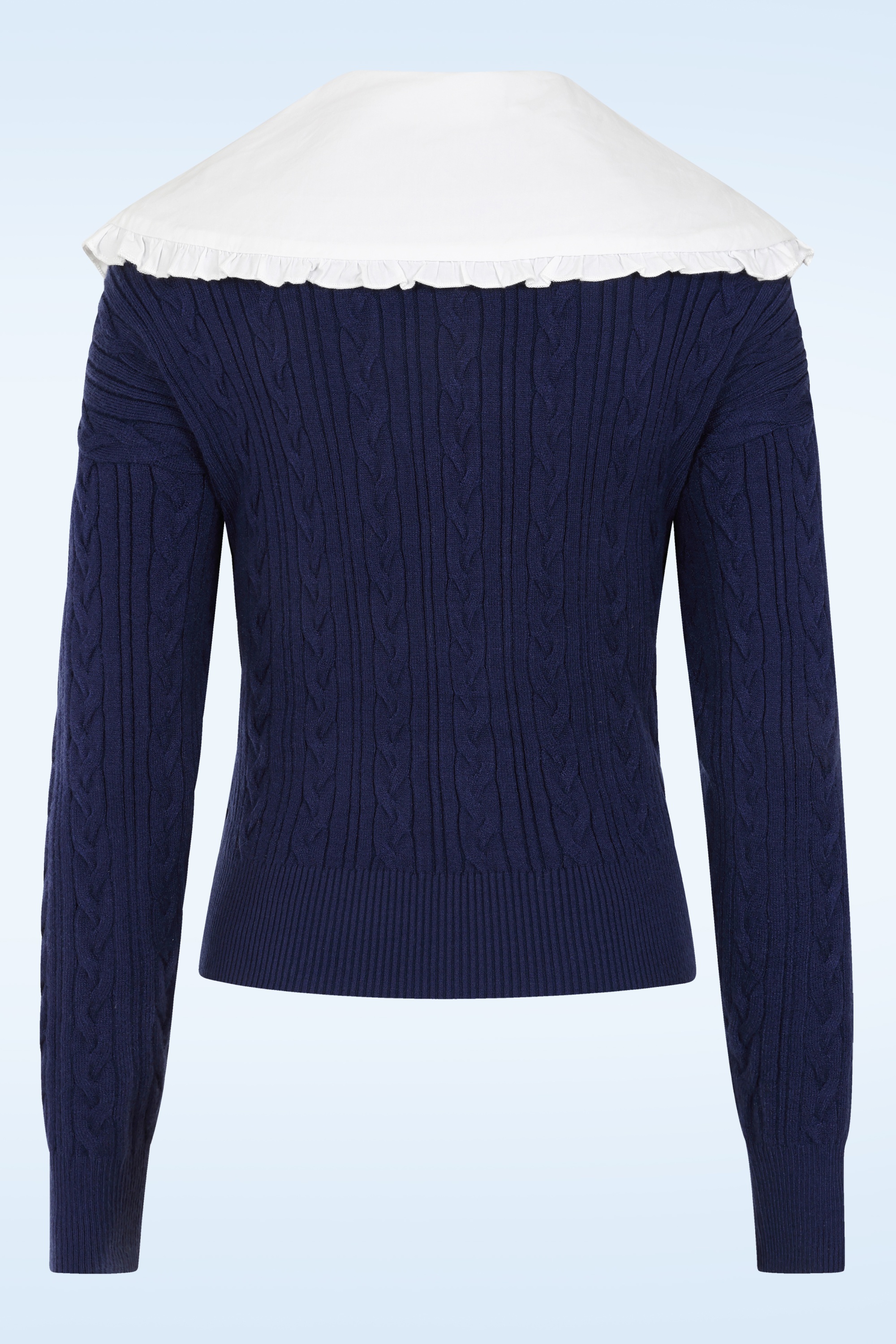 Glamorous - The Peppy Collar cardigan in navy 3
