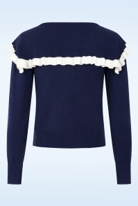 Glamorous - Petite Charm cardigan in navy 3