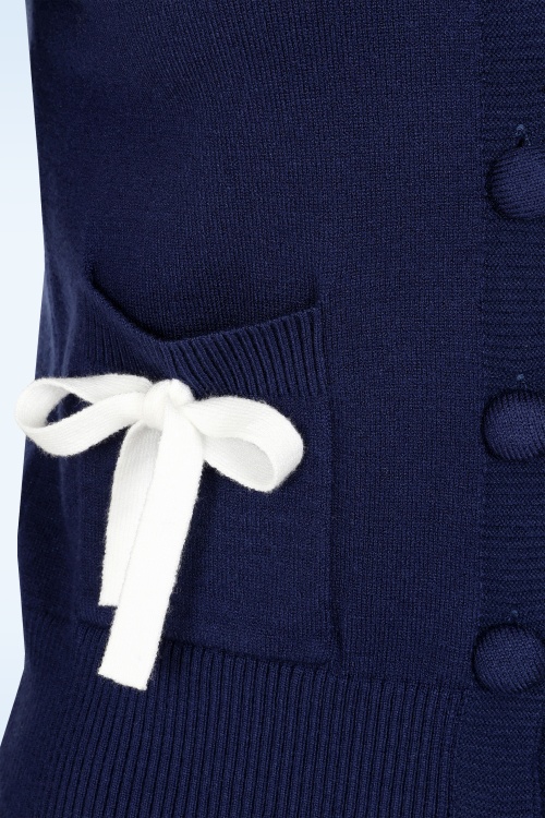 Glamorous - Petite Charm cardigan in navy 2
