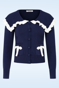 Glamorous - Petite Charm cardigan in navy