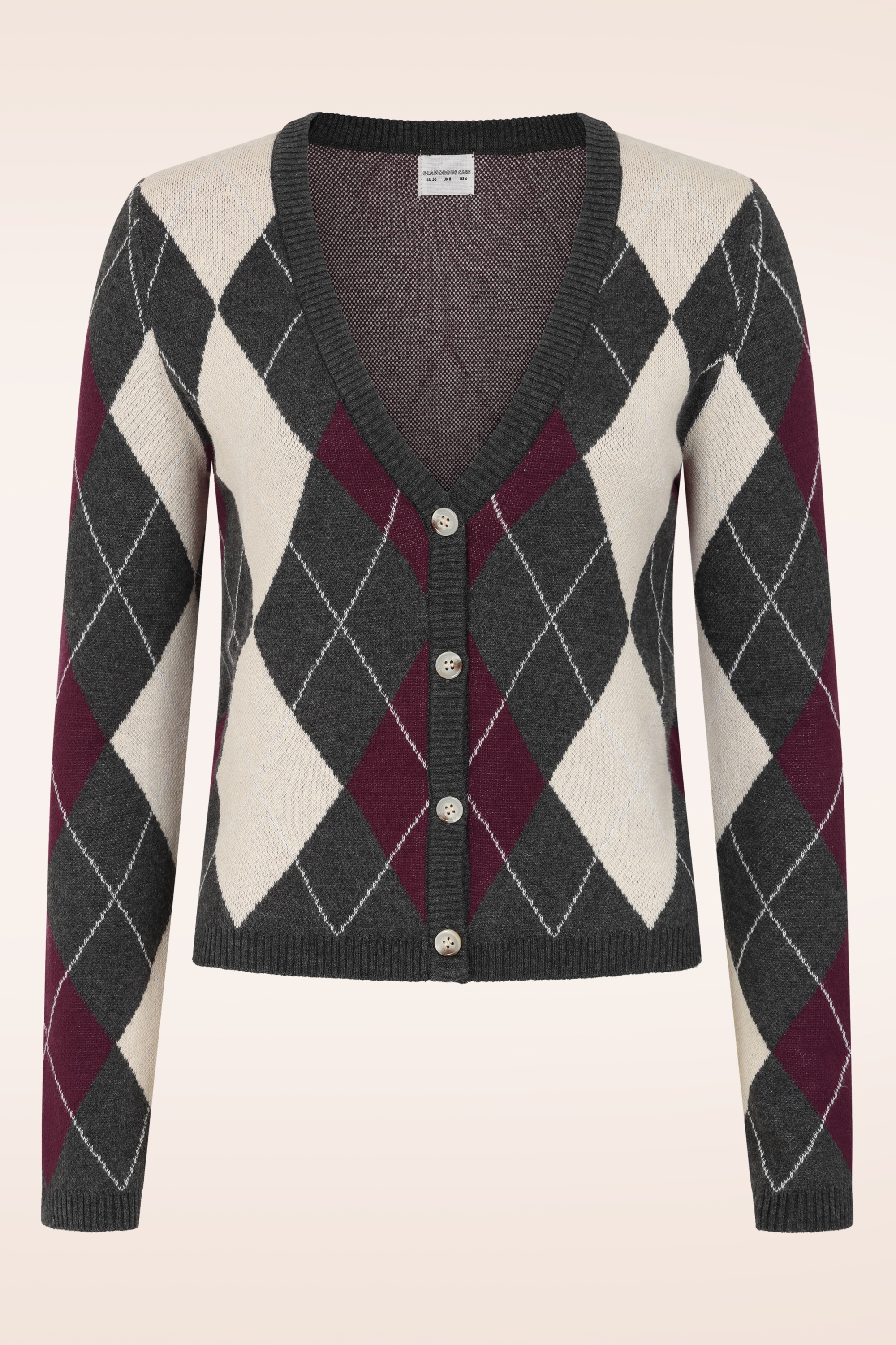 Glamorous - Virginia cardigan in grijs 2