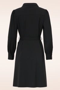 Smashed Lemon - Norah jurk in zwart 5