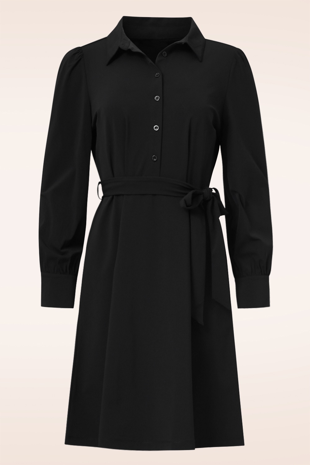 Smashed Lemon - Norah jurk in zwart 2