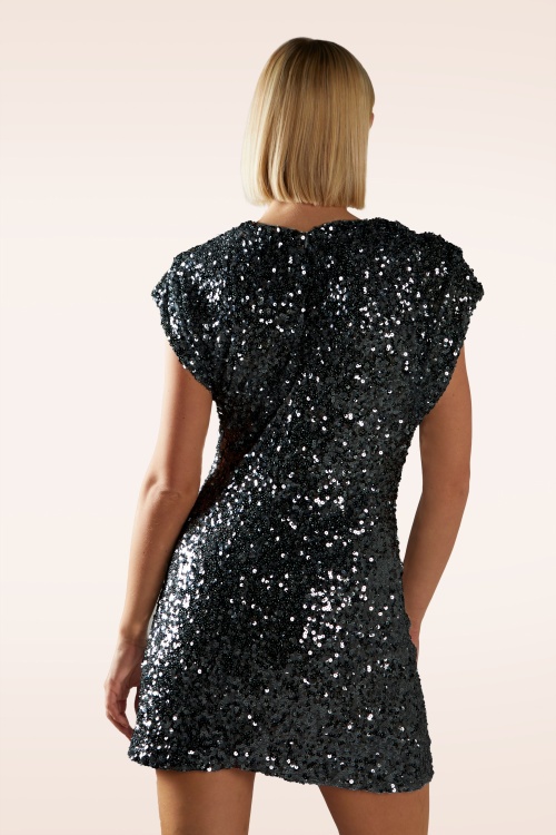 Glamorous - Midnight Glam mini-jurk in zwart 6