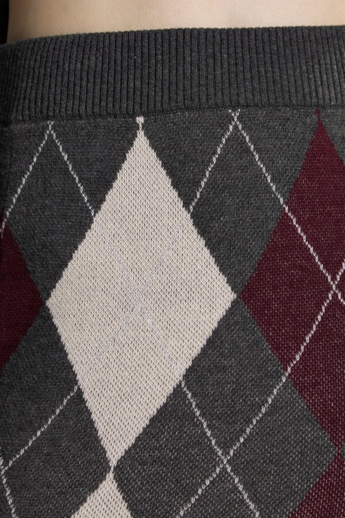 Glamorous - Virginia rok in grijs 5