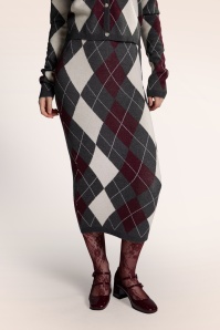 Glamorous - Virginia rok in grijs 4