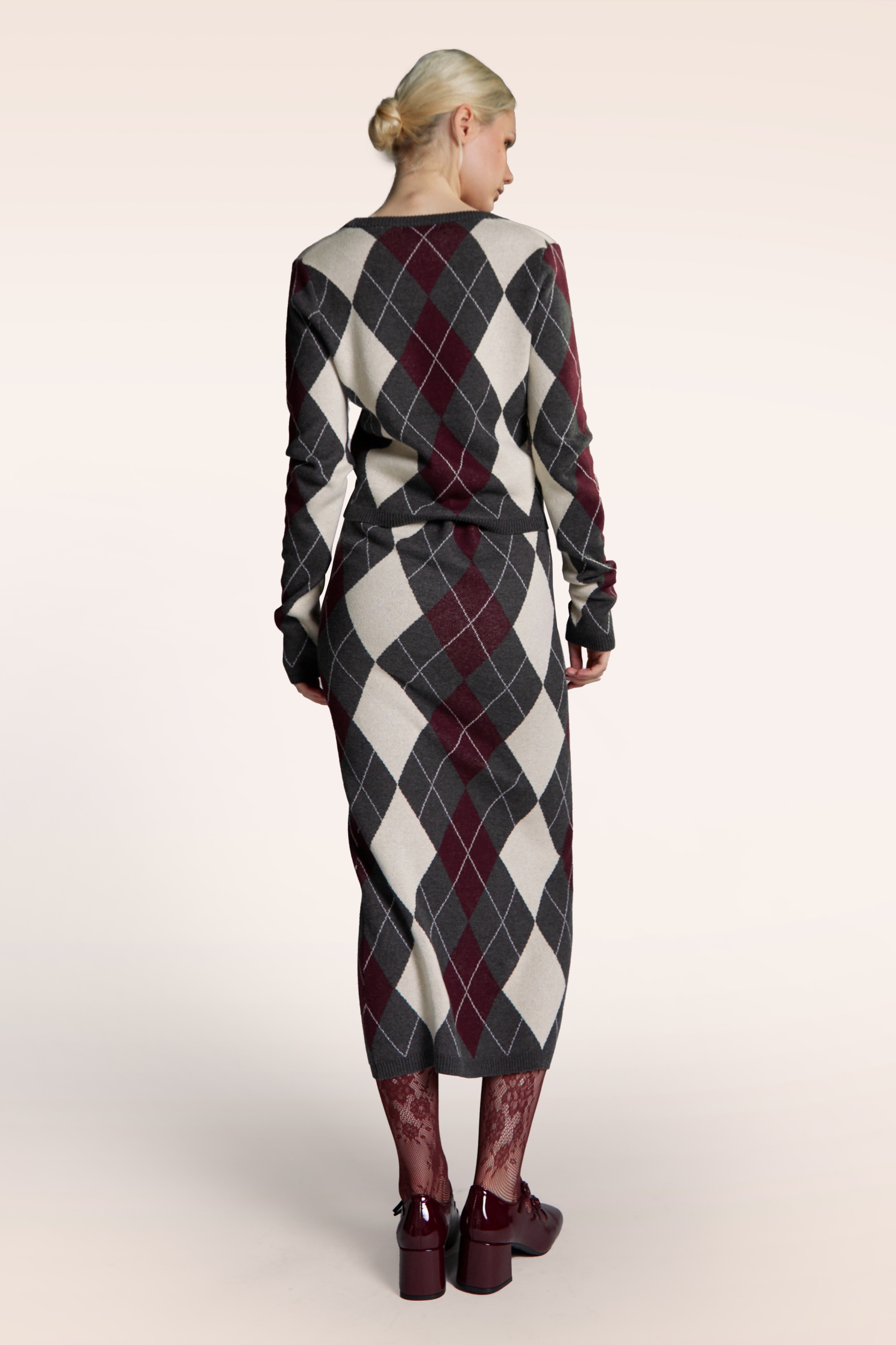 Glamorous - Virginia rok in grijs 8