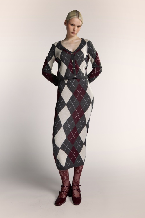 Glamorous - Virginia cardigan in grijs 4