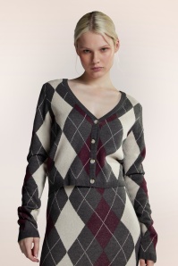 Glamorous - Virginia cardigan in grijs 8