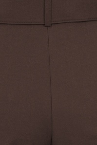 Banned Retro - Marley Tailored pantalon in bruin 4