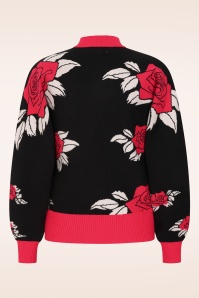 Minueto - Rosso trui in zwart en rood 6