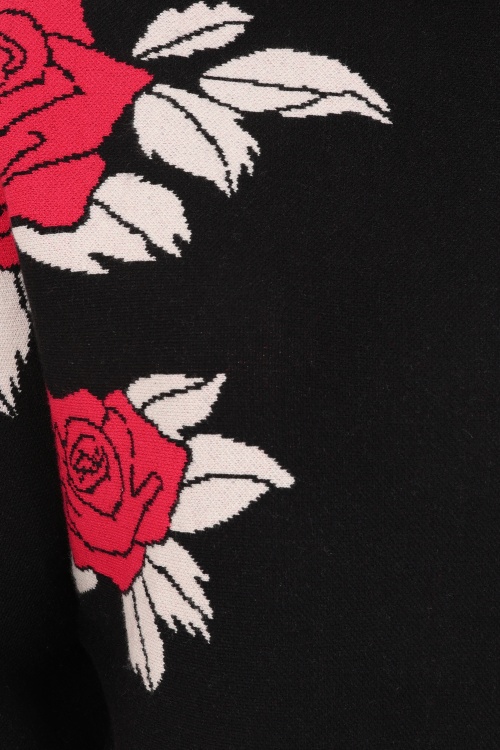 Minueto - Rosso trui in zwart en rood 4